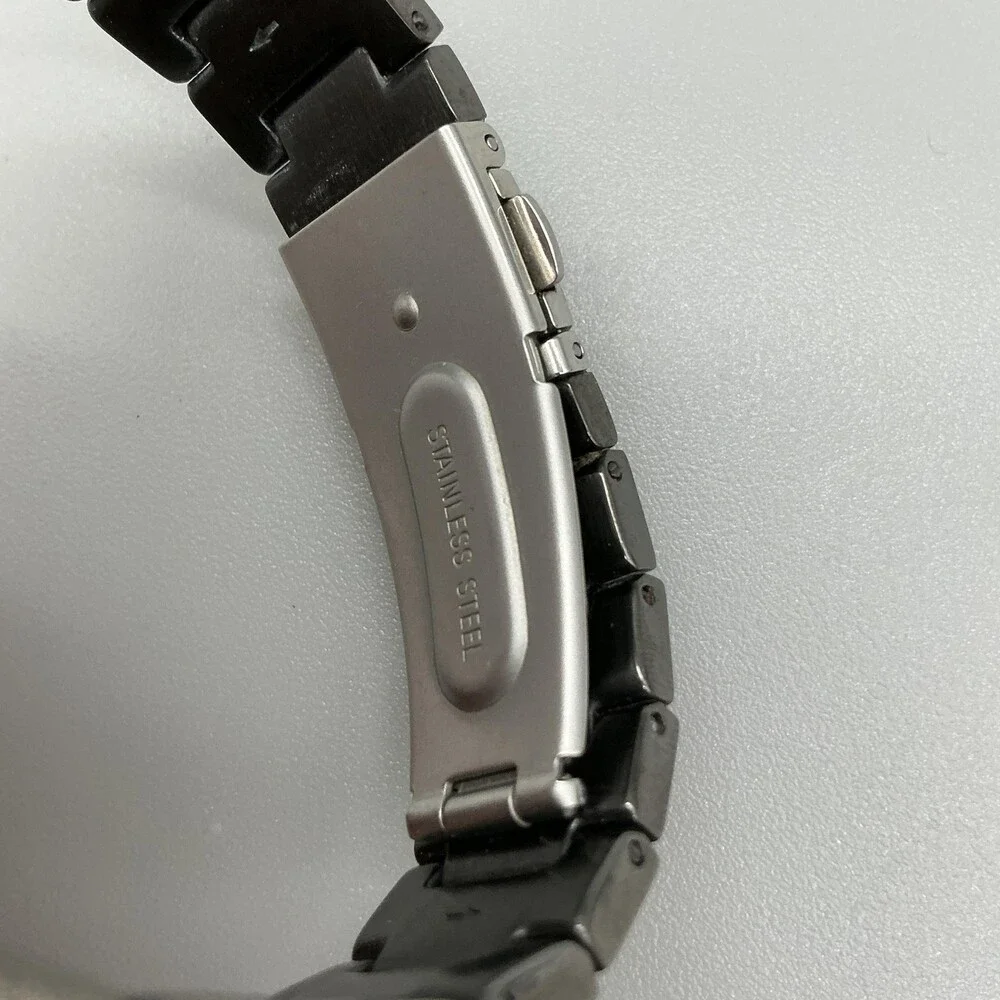 Kenneth Cole KC4838 Womens Watch 32mm Gray Dial Date Bracelet New Battery 6.5